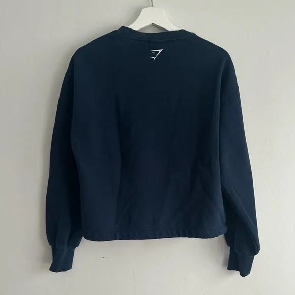 Gymshark Blue Crewneck Sweatshirt Medium - Picture 6 of 6